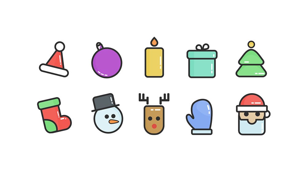 Chritmas Icons (Icons / Logo / Brand)