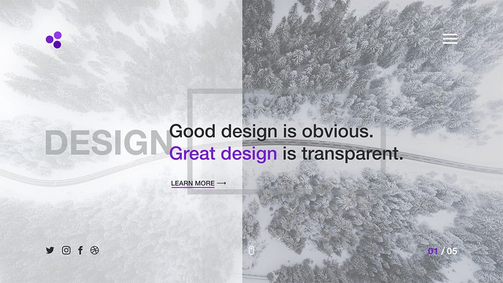Design Agency Website (Web / App)