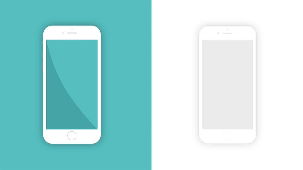 iPhone template (Illustration)